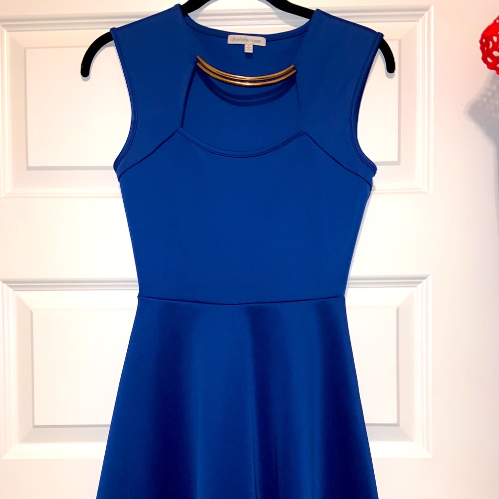 Blue dress